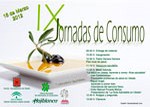 Diseño del cartel para las IX Jornadas de Consumo 2012.
