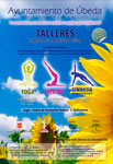 Diseño del cartel Talleres para el fomento de la actividad fisica 2012.
